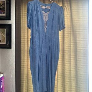 Vintage blue dress